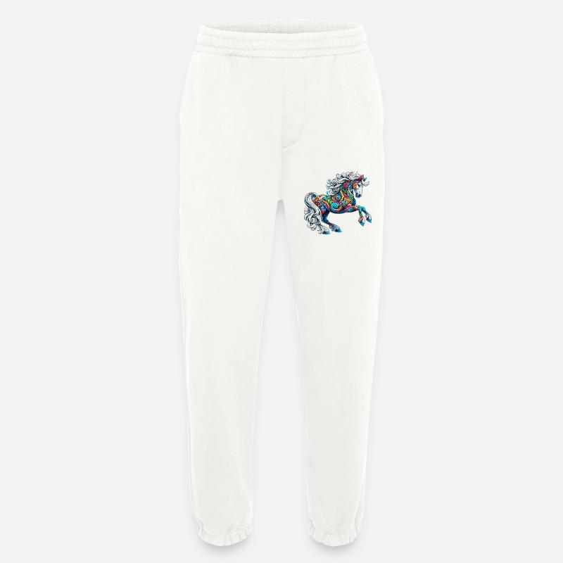 Pferd - Heavyweight Jogginghose - made by SPREAD  - OFF WHITE