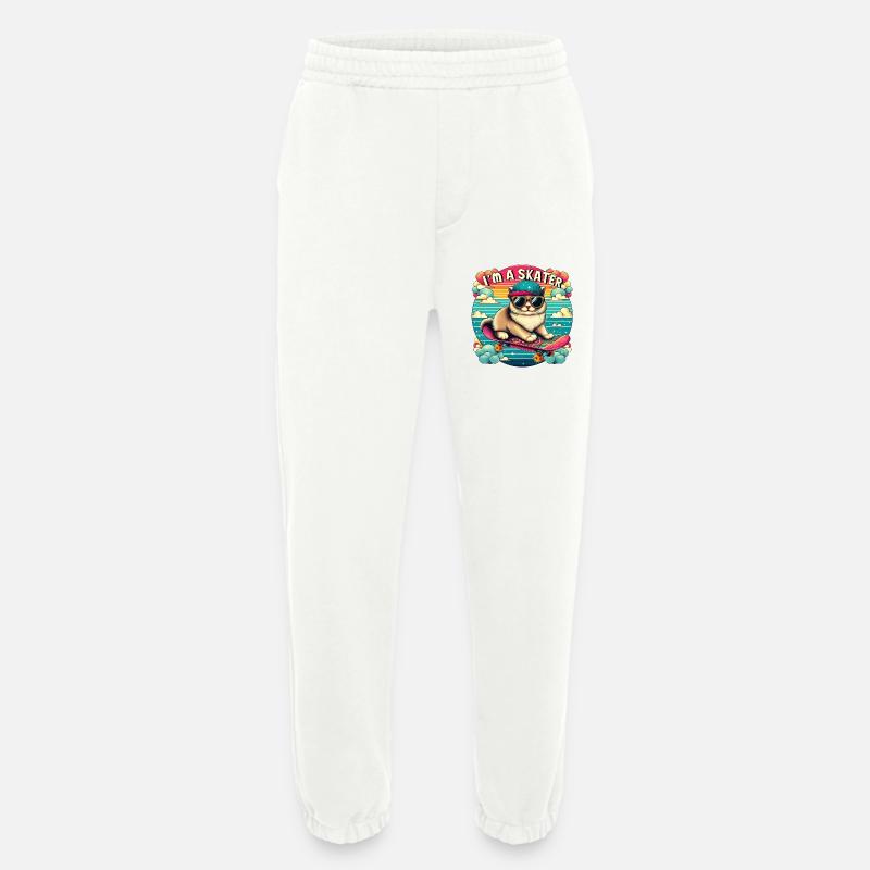 Ich bin ein Skater - Heavyweight Jogginghose - made by SPREAD  - OFF WHITE