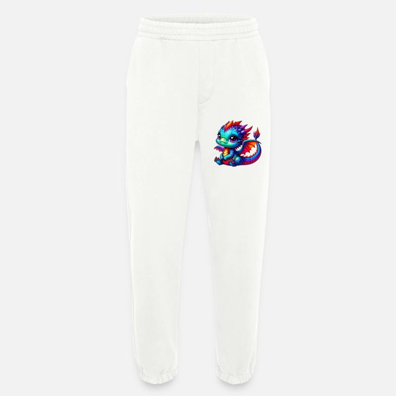Drache - Heavyweight Jogginghose - made by SPREAD  - OFF WHITE