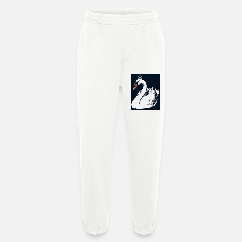 Schwan - Heavyweight Jogginghose - made by SPREAD  - OFF WHITE