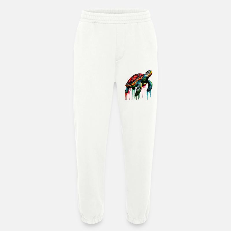 Schildkröte - Heavyweight Jogginghose - made by SPREAD  - OFF WHITE