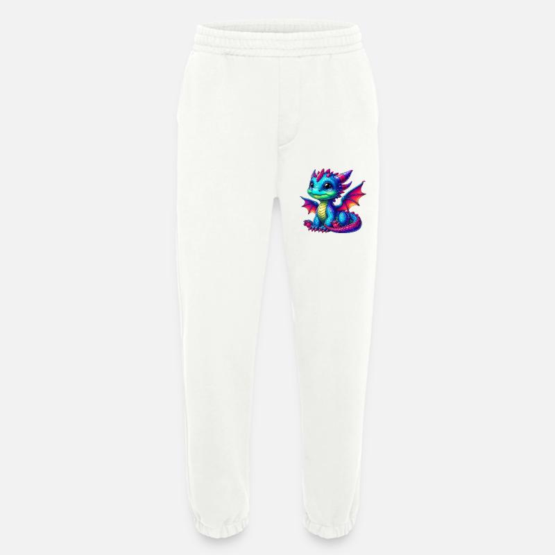 Drache - Heavyweight Jogginghose - made by SPREAD  - OFF WHITE