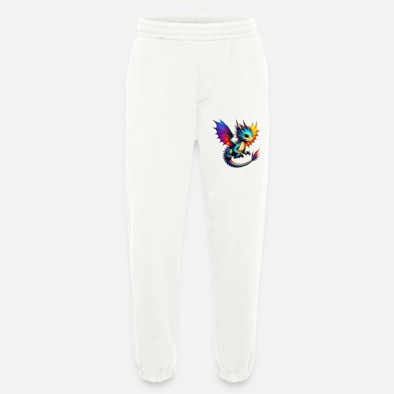 Drache - Heavyweight Jogginghose - made by SPREAD  - OFF WHITE