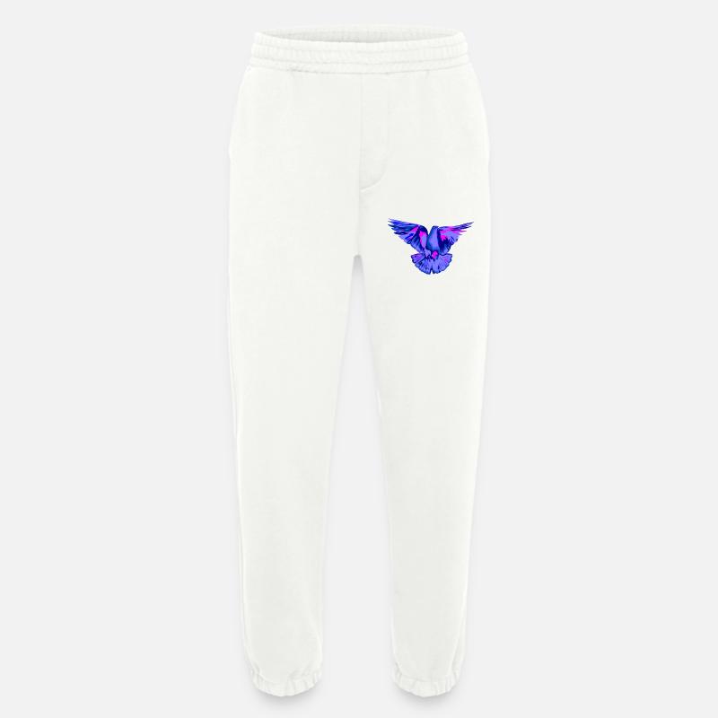 Taube blau - Heavyweight Jogginghose - made by SPREAD  - OFF WHITE