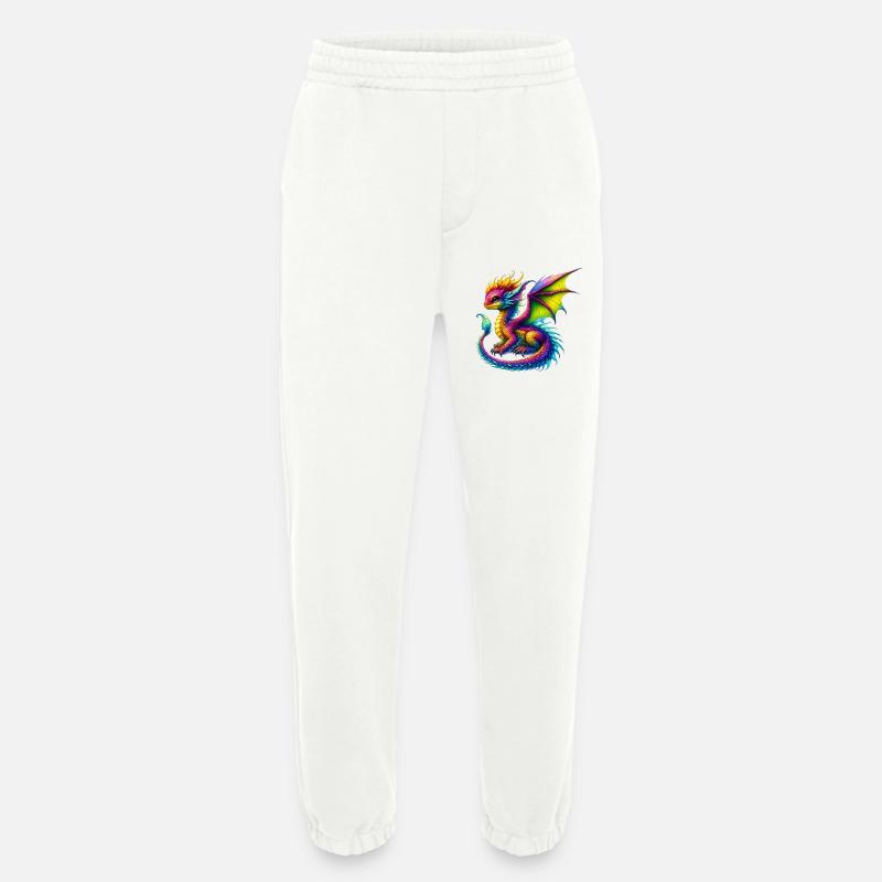 Drache - Heavyweight Jogginghose - made by SPREAD  - OFF WHITE