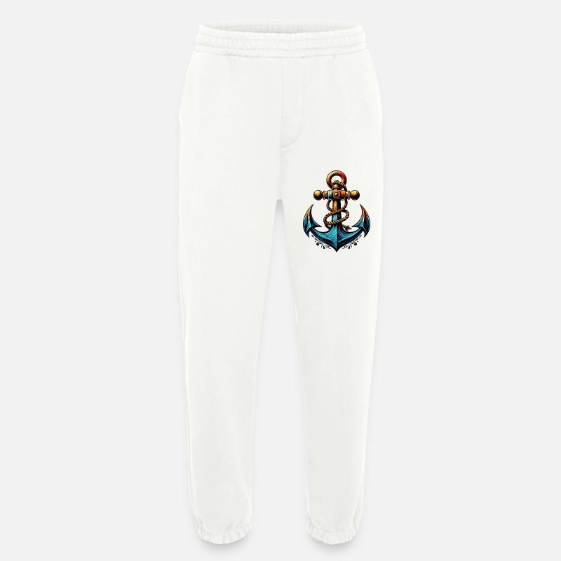 Ein Anker - Heavyweight Jogginghose - made by SPREAD  - OFF WHITE