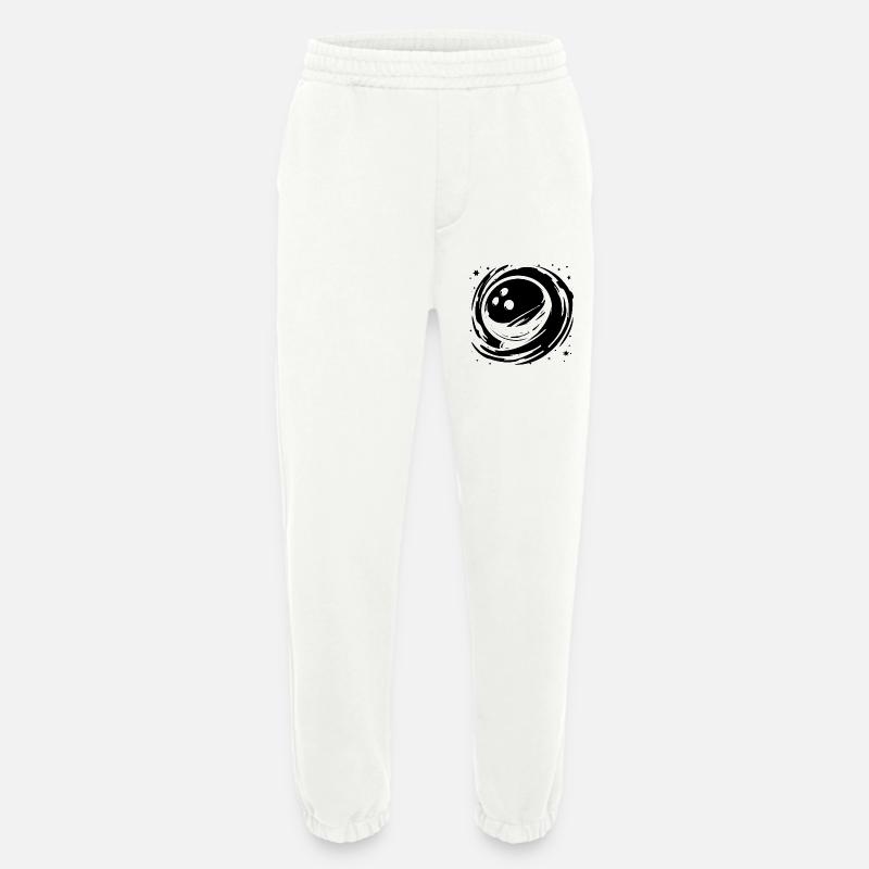 Bowling Grafik - Heavyweight Jogginghose - made by SPREAD  - OFF WHITE