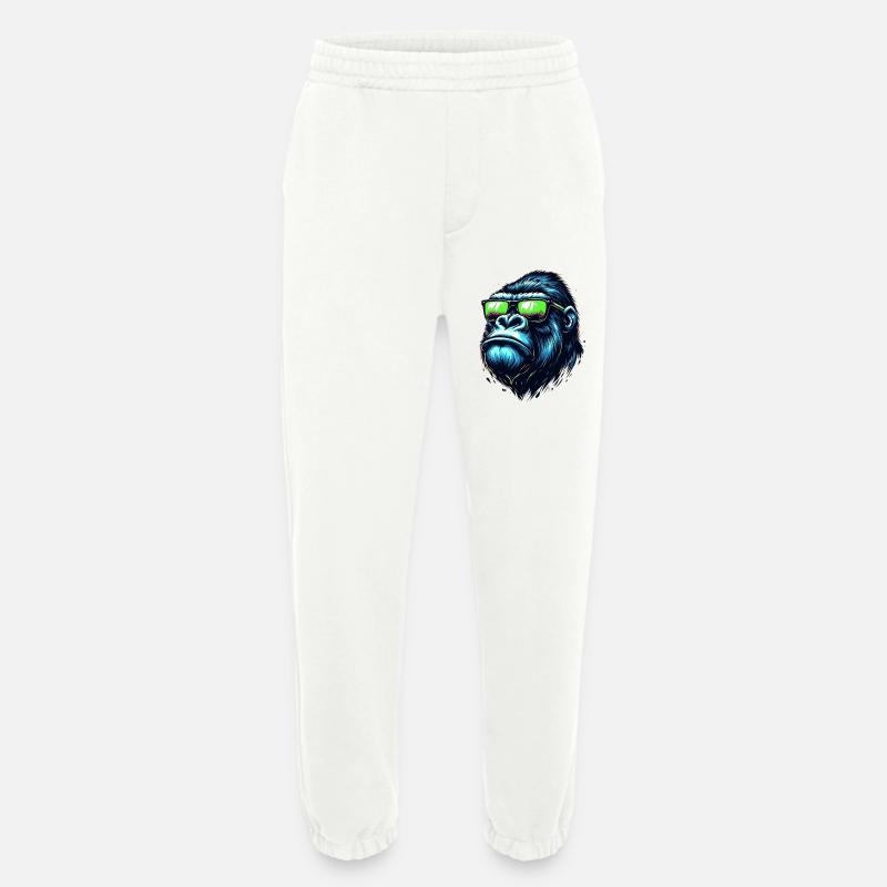Gorilla - Heavyweight Jogginghose - made by SPREAD  - OFF WHITE