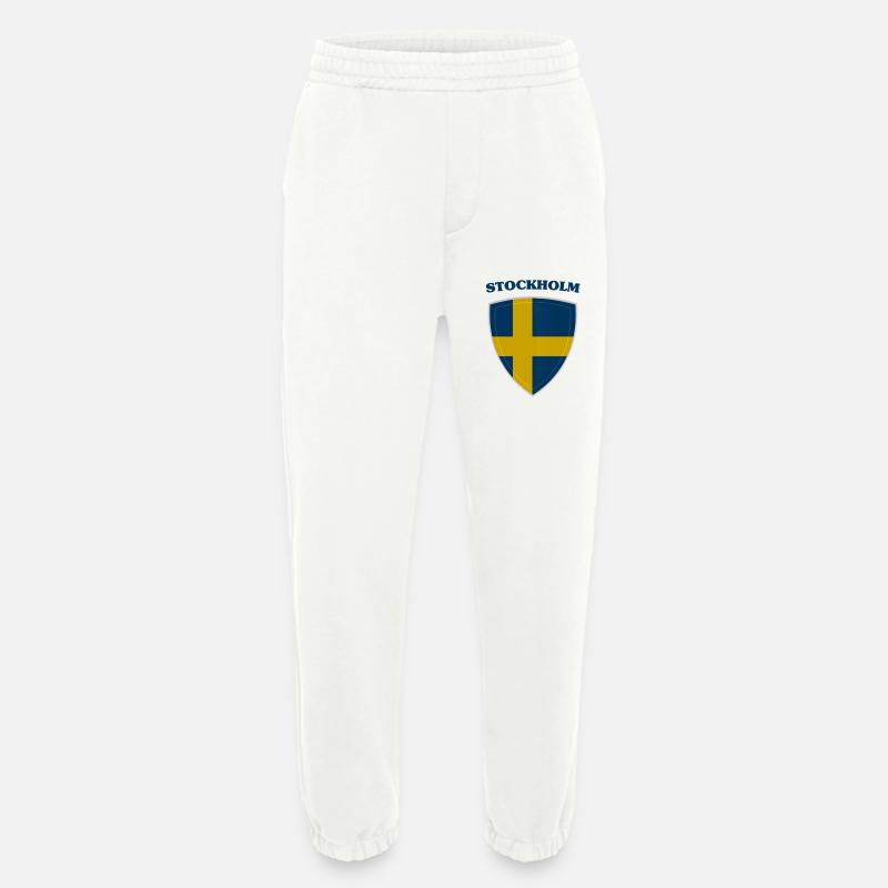 Stochholm - Heavyweight Jogginghose - made by SPREAD  - OFF WHITE