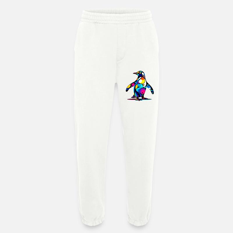Penguin - Heavyweight Jogging Pants - made by SPREAD  - OFF WHITE