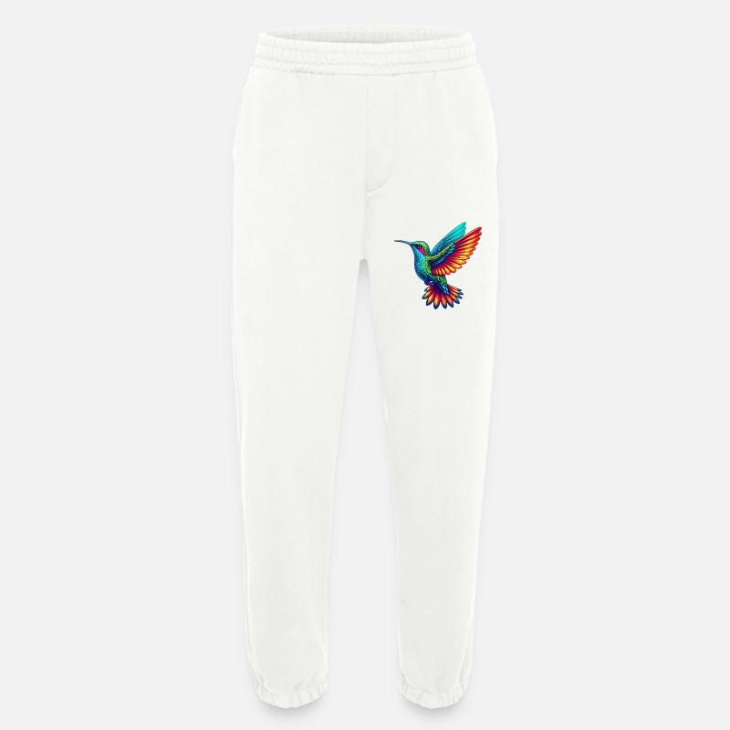 Hummingbird - Heavyweight Jogging Pants - made by SPREAD - OFF WHITE