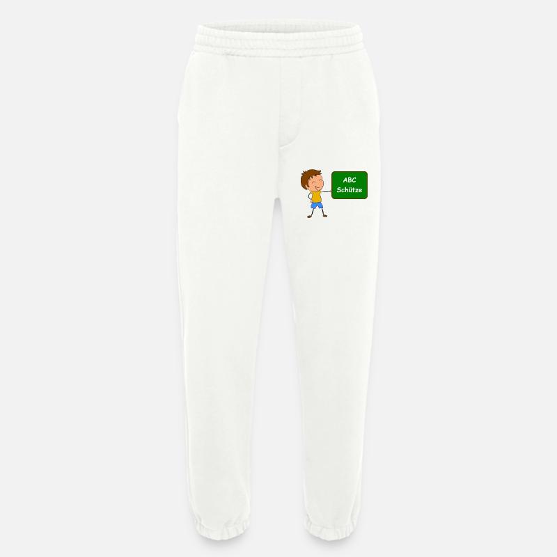 Einschulung ABC Schütze - Heavyweight Jogginghose - made by SPREAD  - OFF WHITE