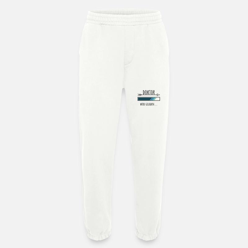 Doktoranten Geschenk Studium - Heavyweight Jogginghose - made by SPREAD  - OFF WHITE