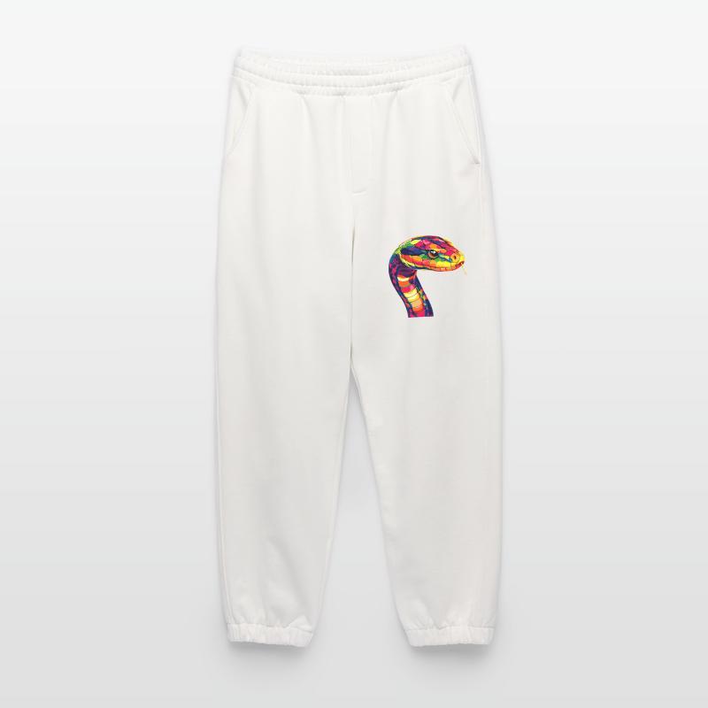 Schlange Python Kobra Mamba Klapperschlange Snake Heavyweight Jogginghose - made by SPREAD 