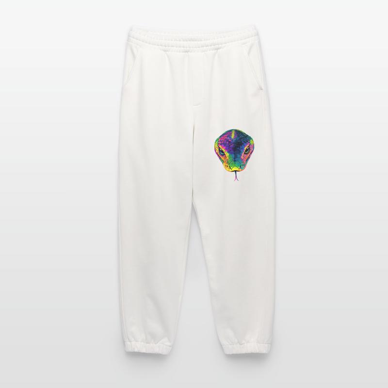Schlange Python Kobra Mamba Klapperschlange Snake Heavyweight Jogginghose - made by SPREAD 