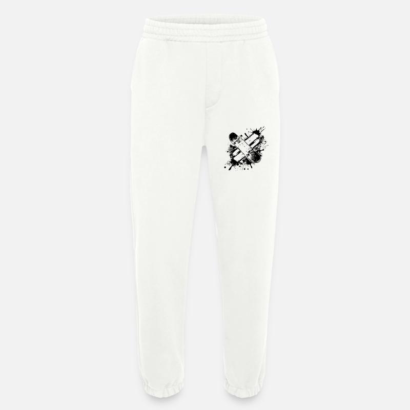 Skateboard Graffiti - Heavyweight Jogginghose - made by SPREAD  - OFF WHITE