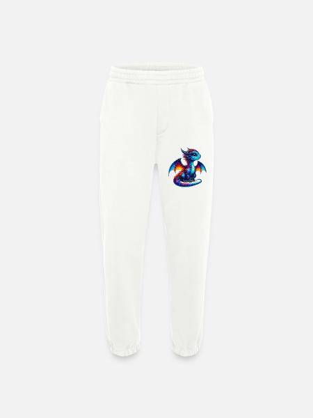 Dragon - Pantalon de jogging bio épais fabriqué en UE - OFF WHITE