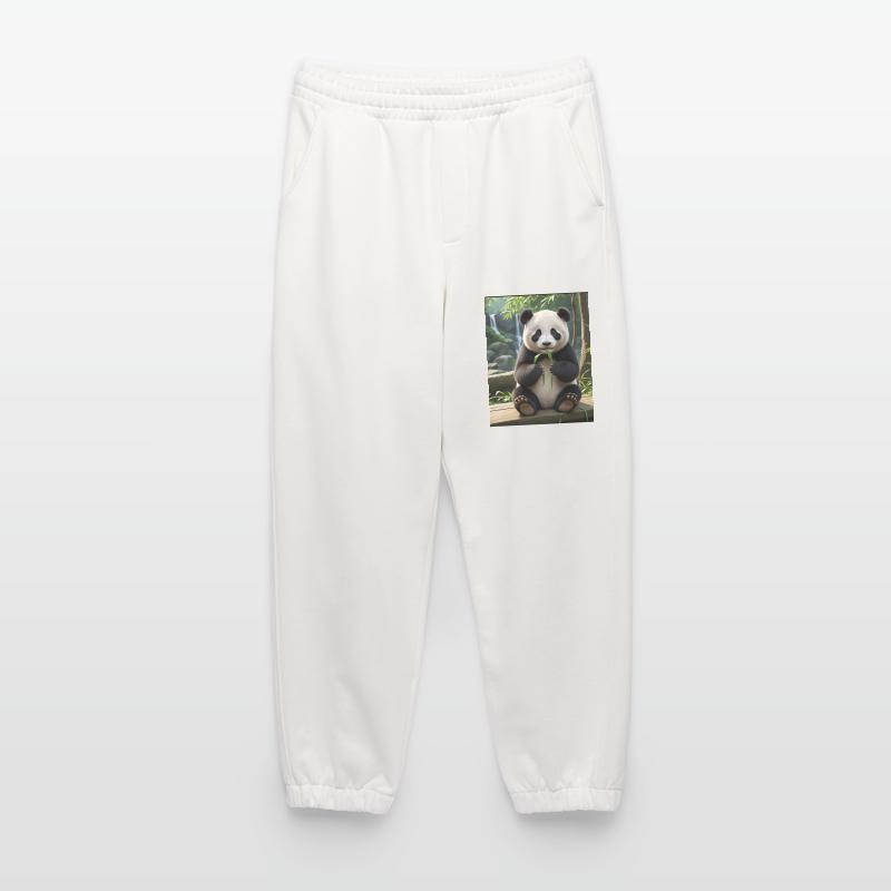 Conception Panda Pantalon de jogging bio épais fabriqué en UE