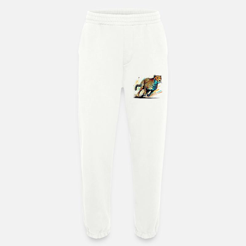 Gepard - Heavyweight Jogginghose - made by SPREAD  - OFF WHITE