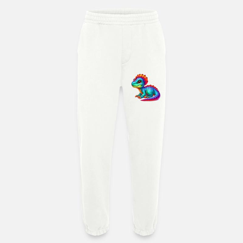 Dinosaur - Heavyweight Jogging Pants - made by SPREAD - OFF WHITE
