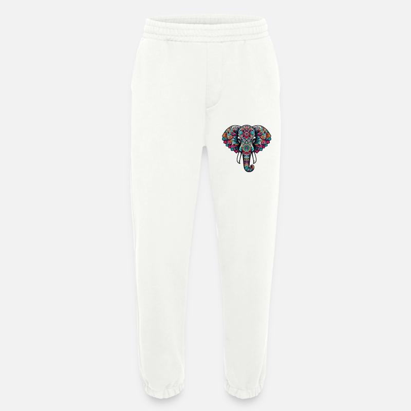 Elefant - Heavyweight Jogginghose - made by SPREAD  - OFF WHITE