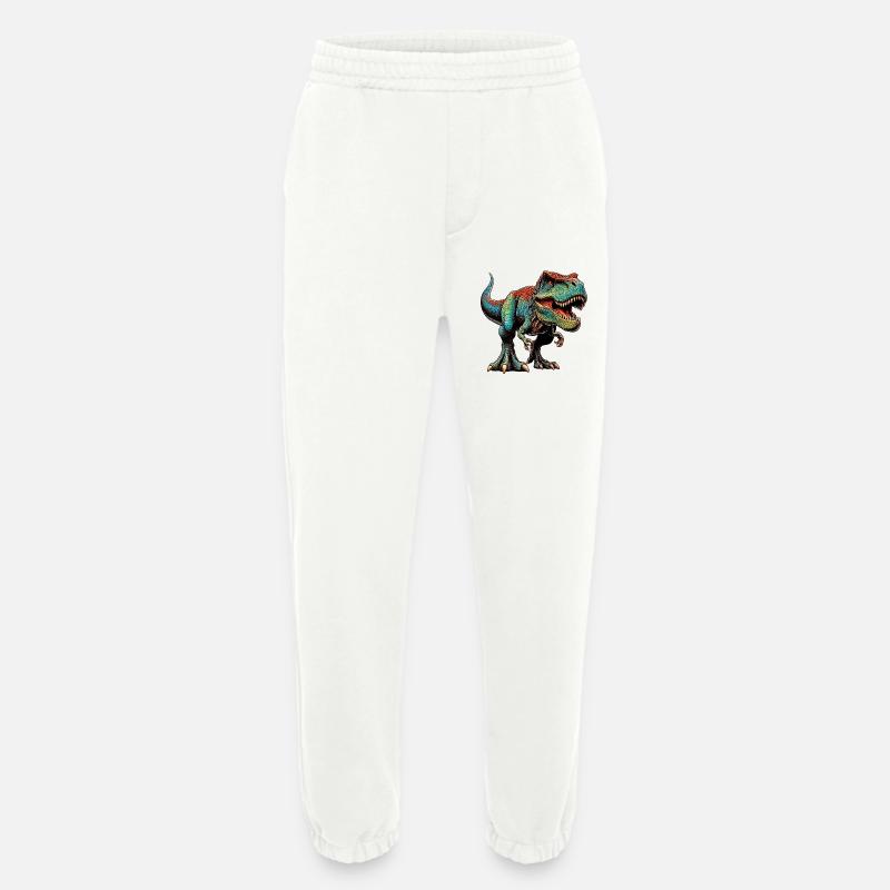 Dinosaurier - Heavyweight Jogginghose - made by SPREAD  - OFF WHITE