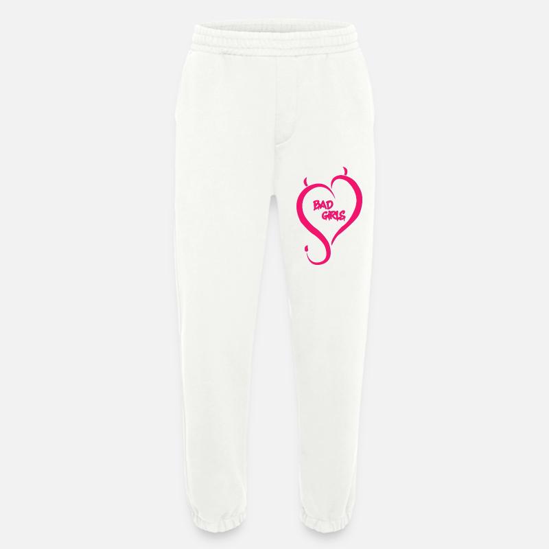 Böse Mädchen - Heavyweight Jogginghose - made by SPREAD  - OFF WHITE
