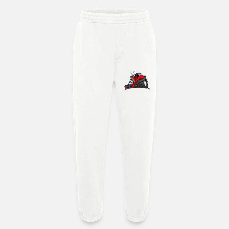 1295 DRAWSMALL RED YNK - Heavyweight Jogginghose - made by SPREAD  - OFF WHITE