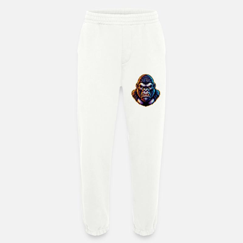 Gorilla - Heavyweight Jogginghose - made by SPREAD  - OFF WHITE