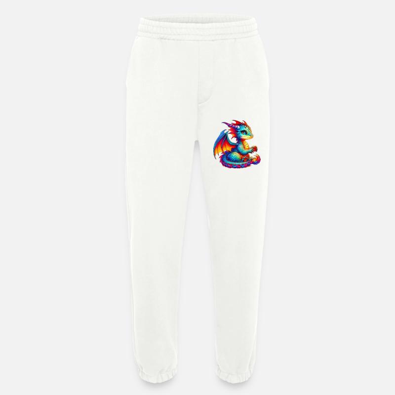 Drache - Heavyweight Jogginghose - made by SPREAD - OFF WHITE
