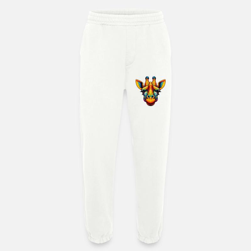 Giraffe - Heavyweight Jogginghose - made by SPREAD  - OFF WHITE