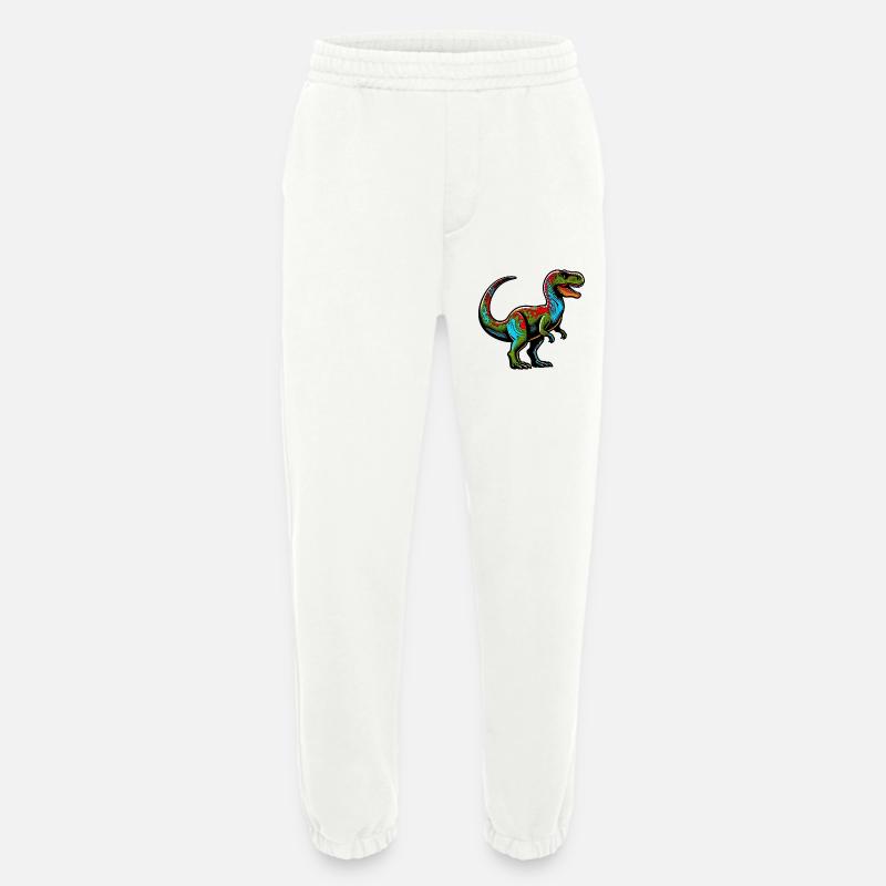Dinosaurier - Heavyweight Jogginghose - made by SPREAD  - OFF WHITE