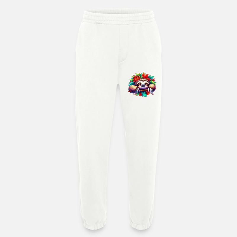 Faultier - Heavyweight Jogginghose - made by SPREAD  - OFF WHITE