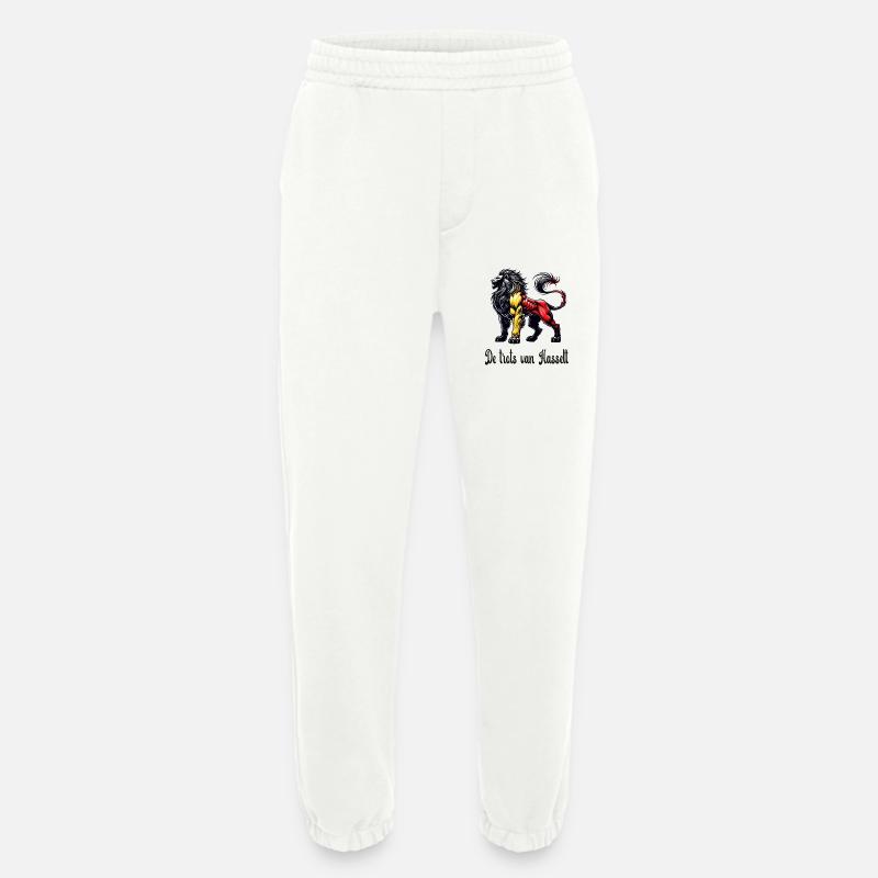 Hasselt Löwe Flaggen Design - Heavyweight Jogginghose - made by SPREAD  - OFF WHITE