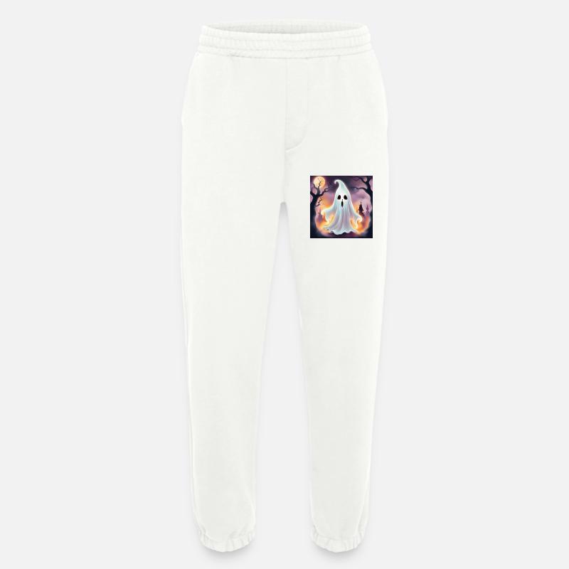 Geist, Halloween, Schrecken - Heavyweight Jogginghose - made by SPREAD - OFF WHITE