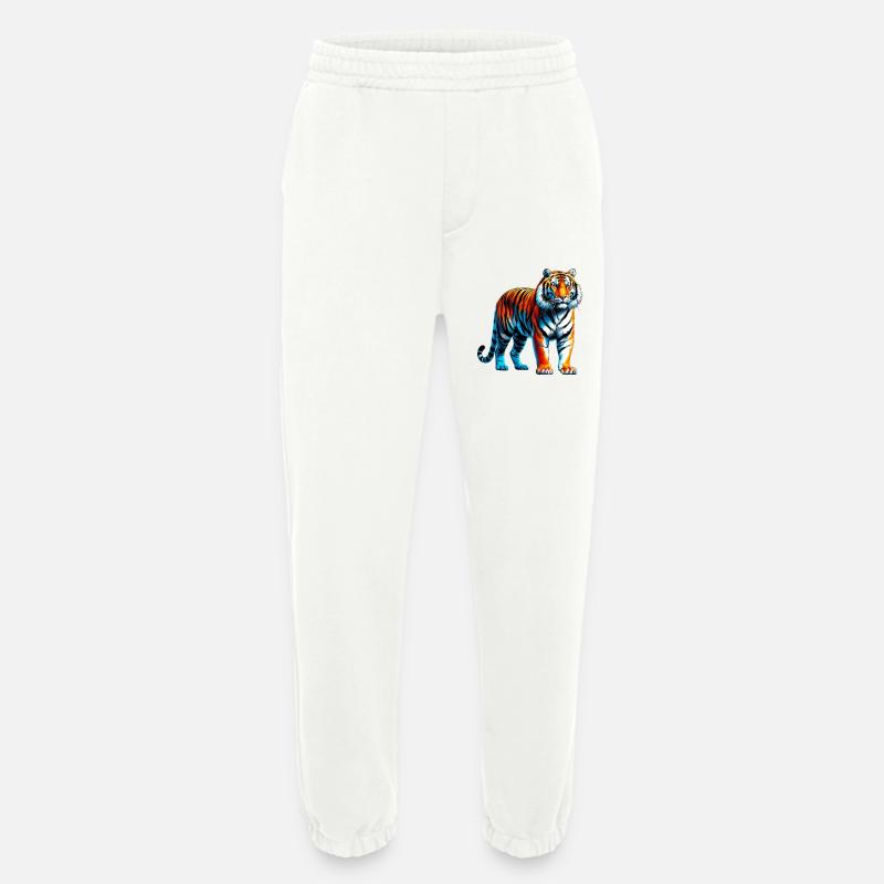 Tiger - Heavyweight Jogginghose - made by SPREAD  - OFF WHITE