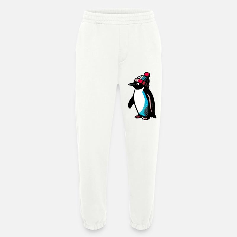 Pinguin - Heavyweight Jogginghose - made by SPREAD  - OFF WHITE