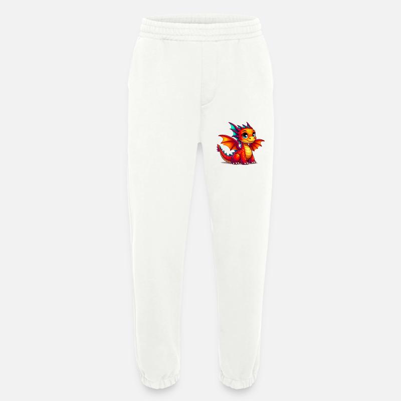 Drache - Heavyweight Jogginghose - made by SPREAD  - OFF WHITE