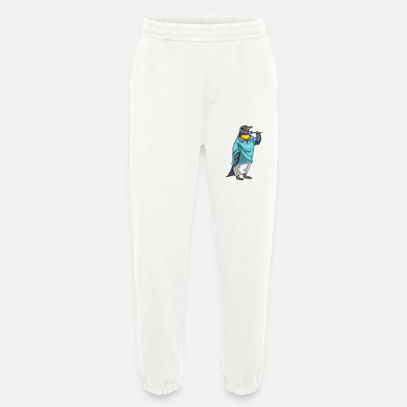 Pinguin Dart Dartpfeil - Heavyweight Jogginghose - made by SPREAD  - OFF WHITE