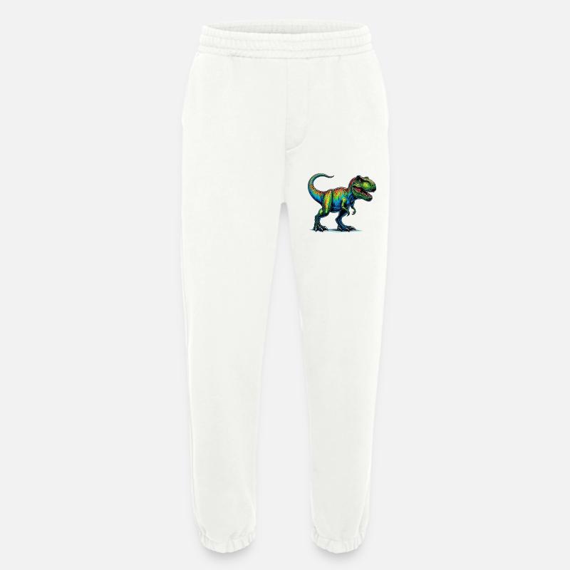 Dinosaur - Heavyweight Jogging Pants - made by SPREAD - OFF WHITE
