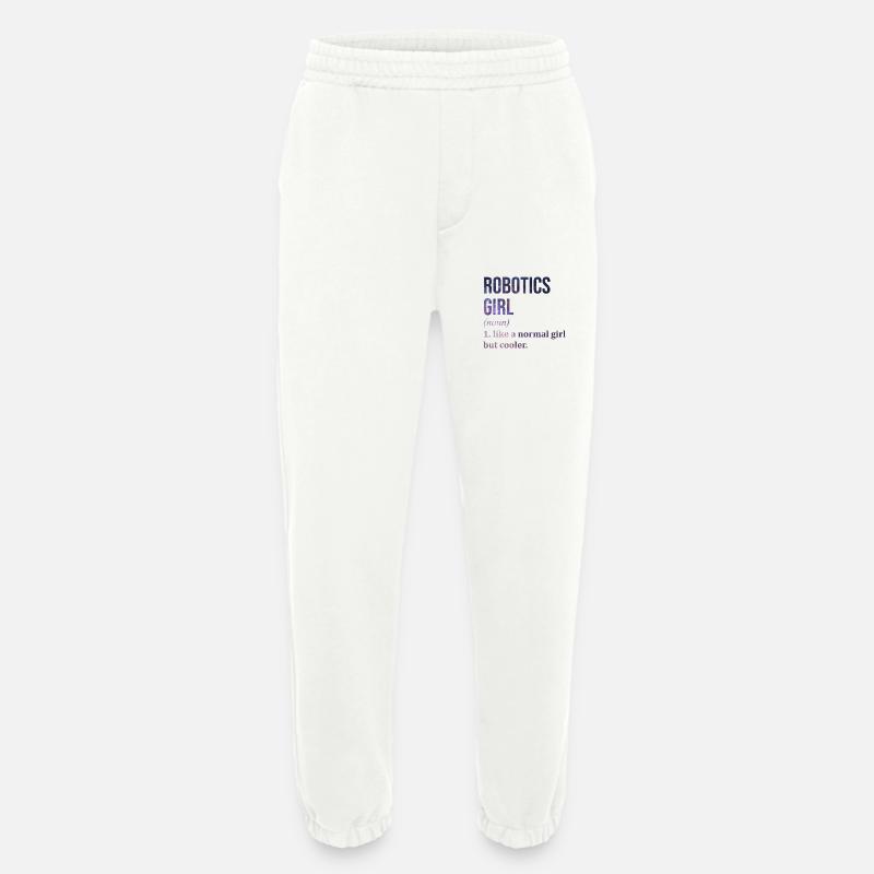 Robotertechnik - Heavyweight Jogginghose - made by SPREAD  - OFF WHITE
