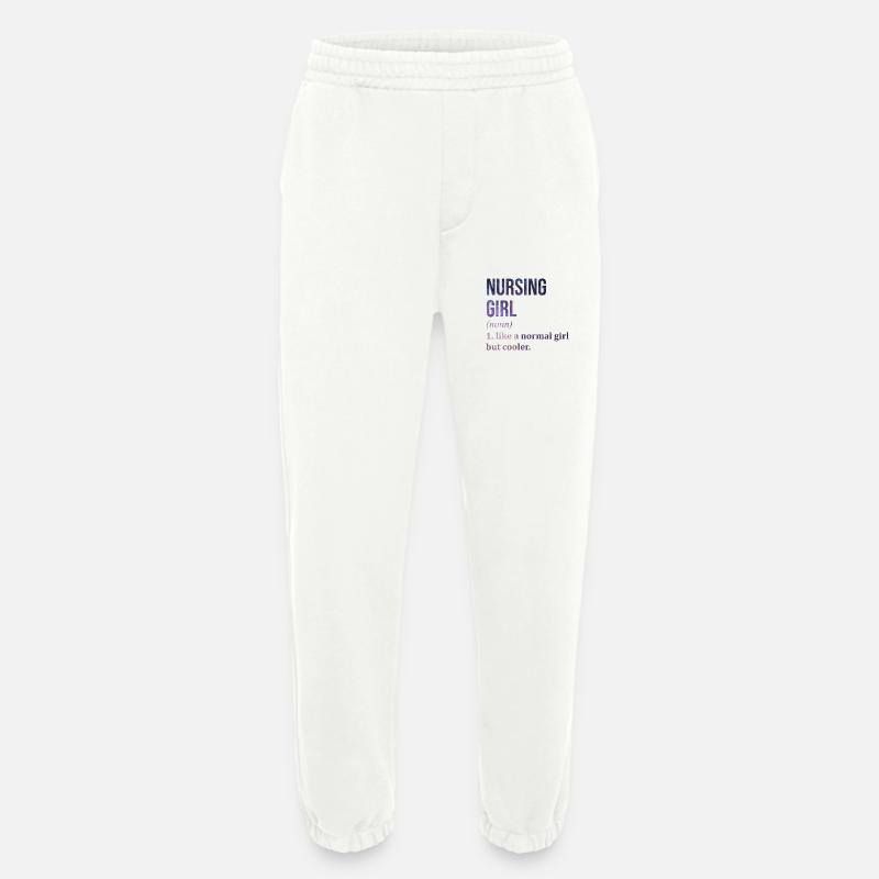 Krankenschwester - Heavyweight Jogginghose - made by SPREAD  - OFF WHITE
