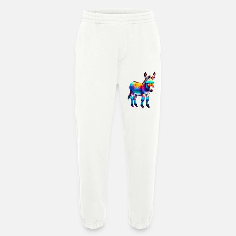 Esel-Maultier - Heavyweight Jogginghose - made by SPREAD  - OFF WHITE
