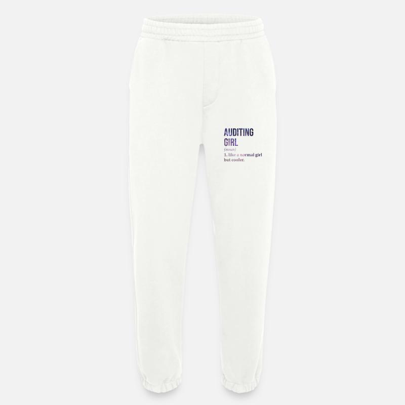 Auditor - Heavyweight Jogging Pants - made by SPREAD  - OFF WHITE