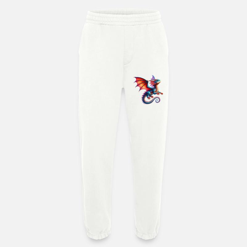 Drache - Heavyweight Jogginghose - made by SPREAD  - OFF WHITE