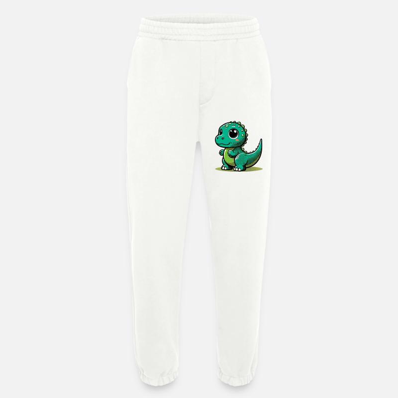 Dinosaurier - Heavyweight Jogginghose - made by SPREAD  - OFF WHITE