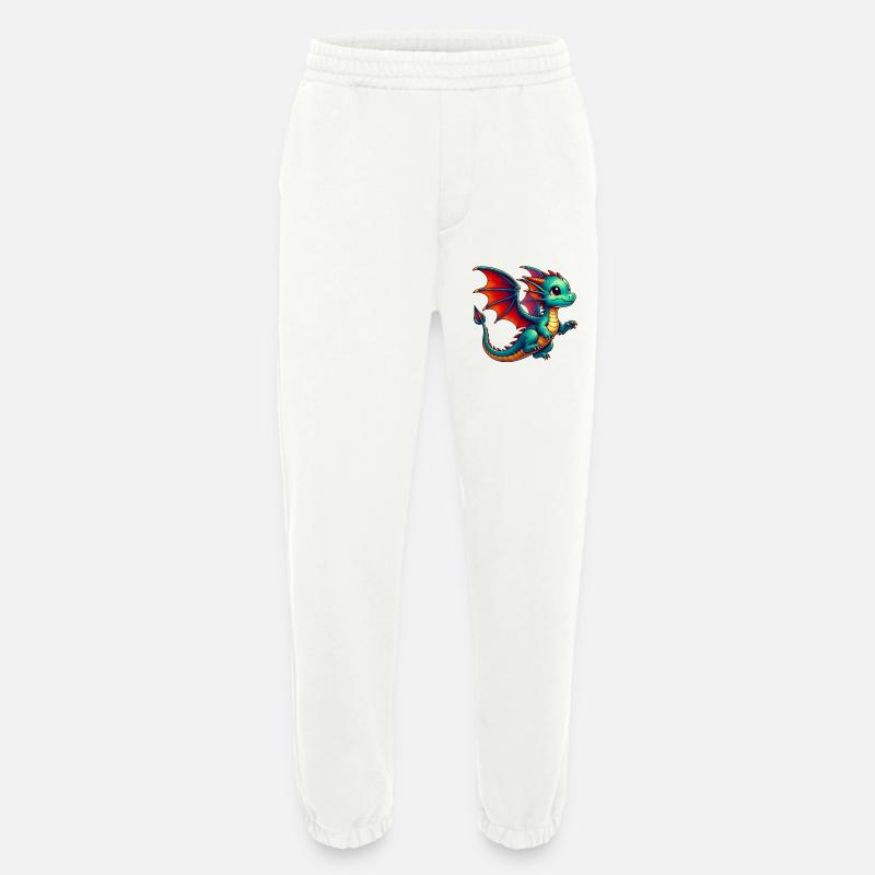Drache - Heavyweight Jogginghose - made by SPREAD - OFF WHITE