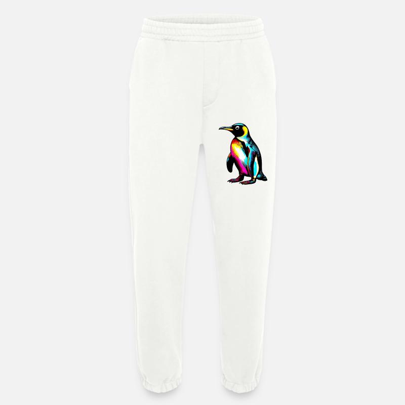 Pinguin - Heavyweight Jogginghose - made by SPREAD  - OFF WHITE