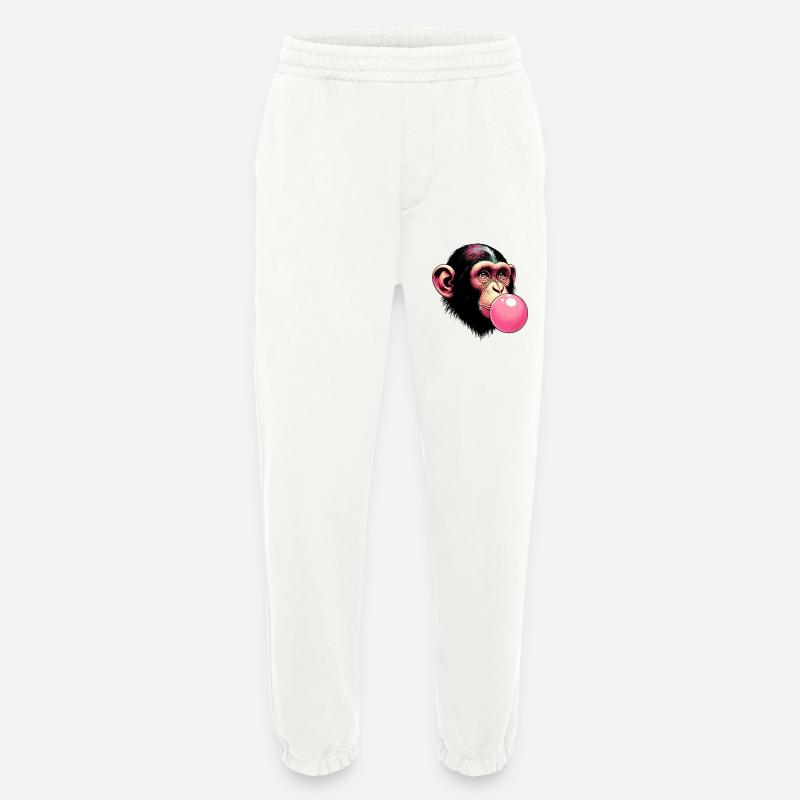 Affe - Heavyweight Jogginghose - made by SPREAD  - OFF WHITE