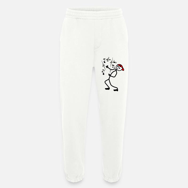 Luftgitarre - Heavyweight Jogginghose - made by SPREAD - OFF WHITE